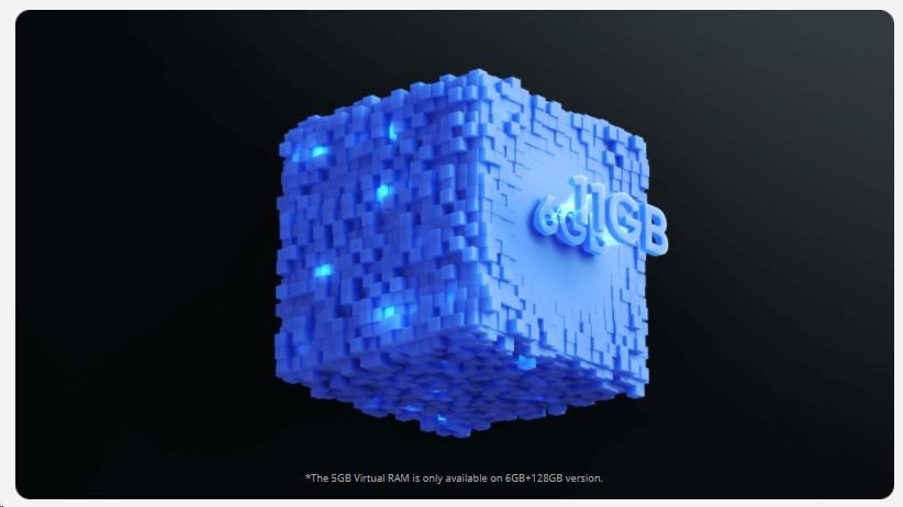 Mobilní telefon REALME 9i 4GB128GB modrý blue