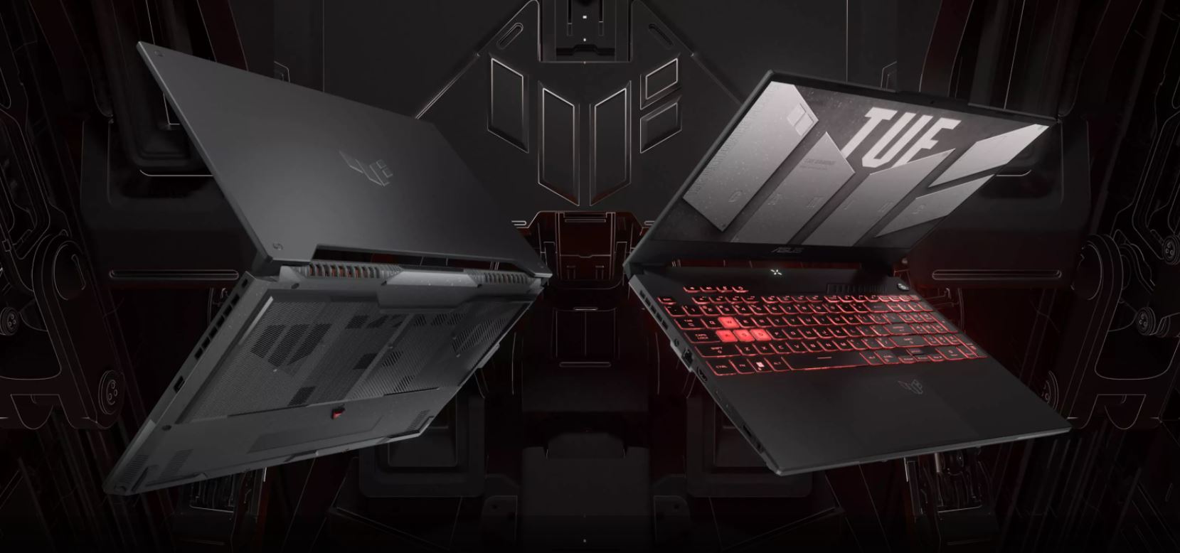 Herní notebook ASUS TUF Gaming A15 šedý gray