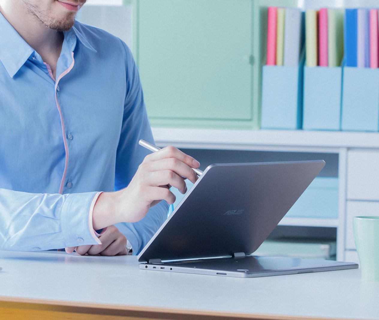 Notebook ASUS Vivobook Flip 14 TP401 šedý gray