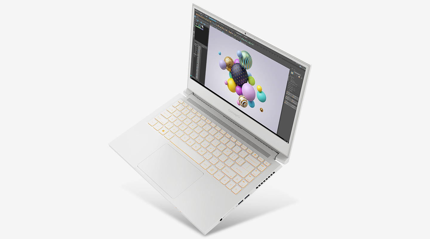 Notebook ACER ConceptD 3 Pro CN31572P7061 bílý white