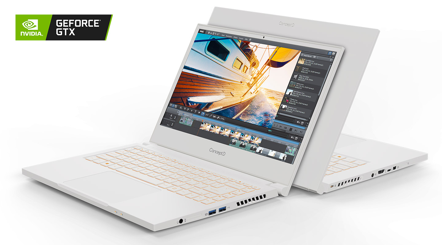 Notebook ACER ConceptD 3 Pro CN31572P7061 bílý white