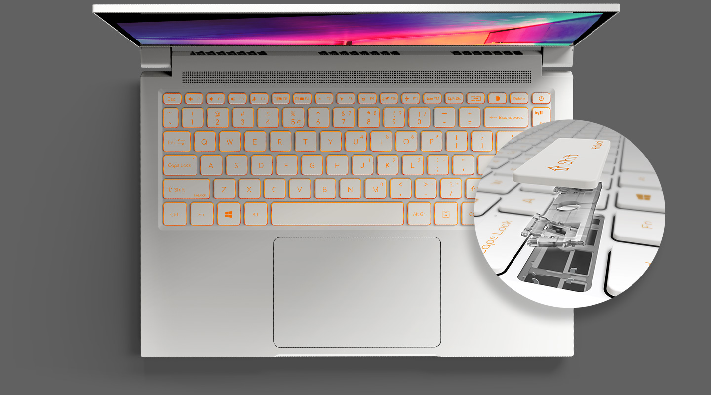 Notebook ACER ConceptD 3 Pro CN31572P7061 bílý white