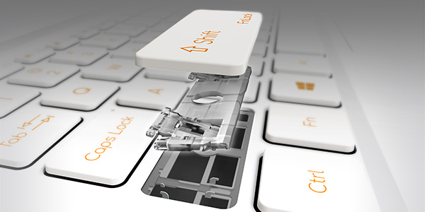 Notebook ACER ConceptD 3 Pro CN31572P7061 bílý white