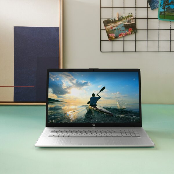 Notebook HP 17cp0006nc stříbrný silver