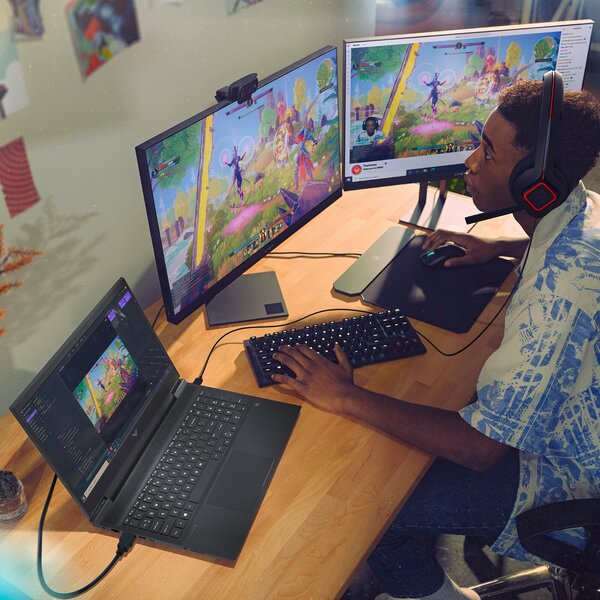 Herní notebook HP Victus 16d0000nc šedý grey