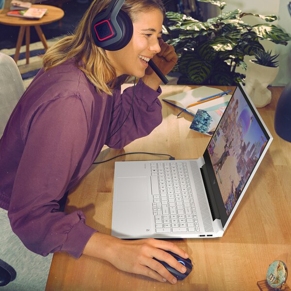 Herní notebook HP Victus 16d0001nc bílý white