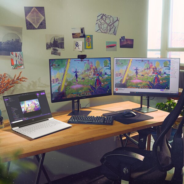 Herní notebook HP Victus 16d0001nc bílý white