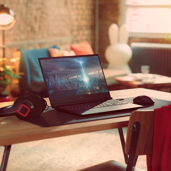 Herní notebook HP Victus 16e0002nc šedý grey