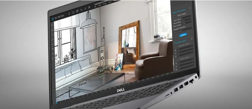 Notebook DELL l Precision 3560 šedý gray