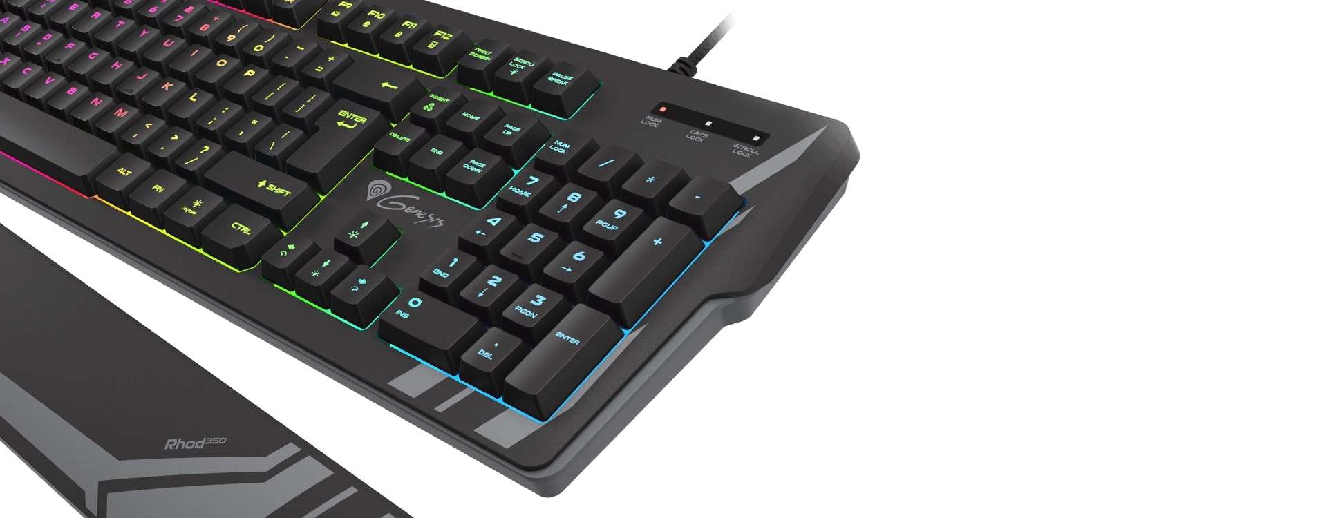 Klávesnice GENESIS RHOD 350 RGB CZSK