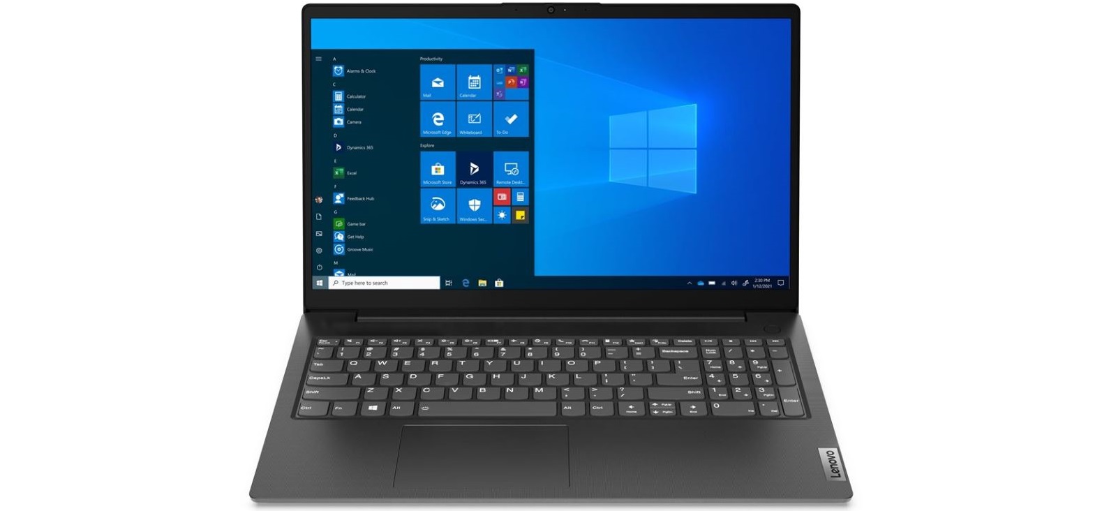 Notebook LENOVO V15 G2 ITL černý black