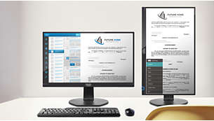 24 LED monitor PHILIPS 242B1V