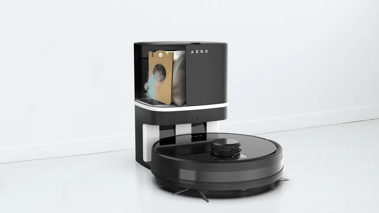 Robotický vysavač AENO RC1S černý black