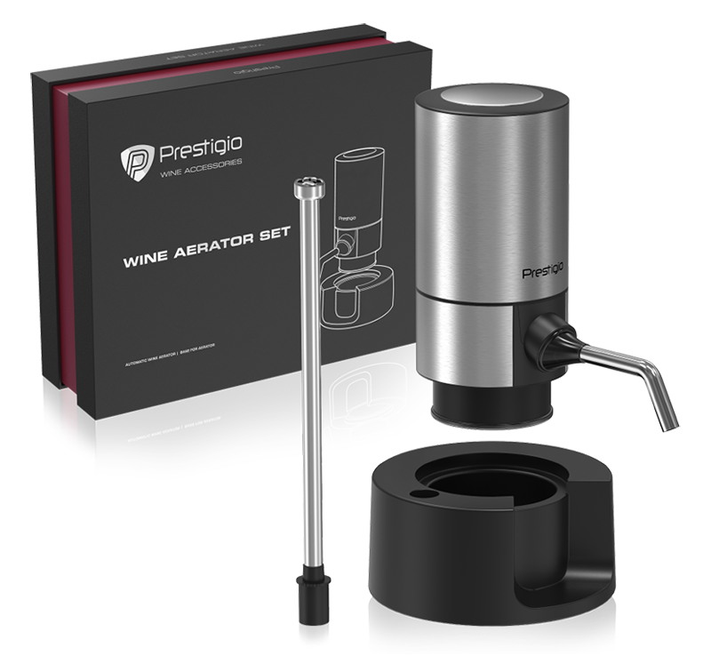  PRESTIGIO ELEKTRICKÝ PROVZDUŠŇOVAČ VÍNA