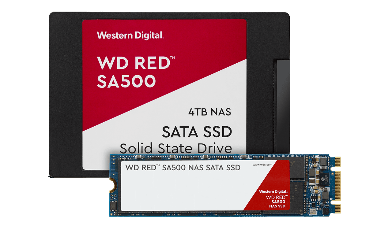SSD disk WD 25'' 4TB Red SA500