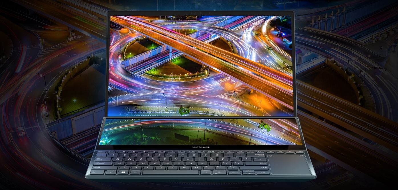 Asus Zenbook Pro Duo 15 OLEDUX582i712700H156''''4KT16GB1TB SSDRTX 3060W11HGray2R