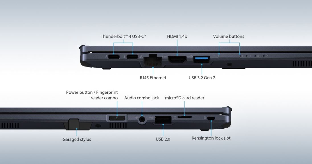 Asus ExpertBook B5 FlipB5402i51155G714''''FHDT16GB1TB SSDUHDW11PBlack2R