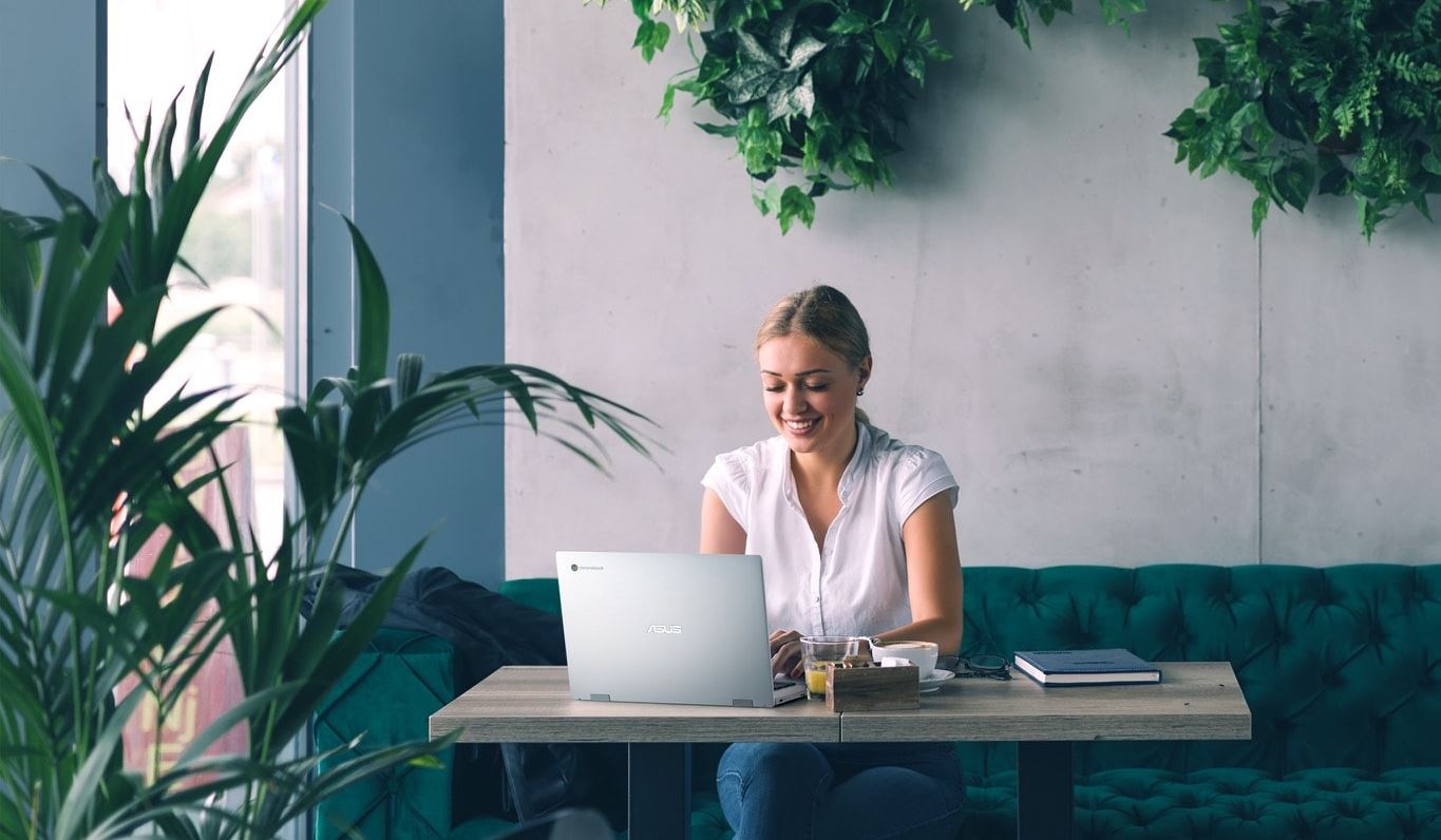 Asus Chromebook CX1CX1400N335014''''1366x7684GB64GB eMMCHDChromeGray2R