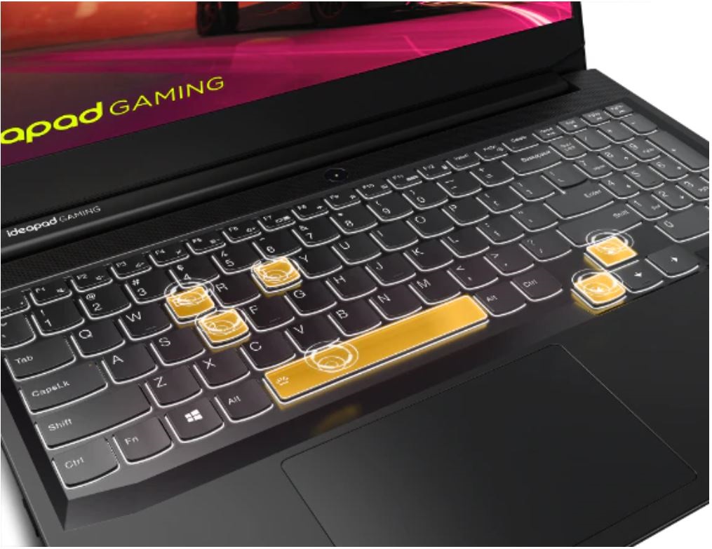 Herní notebook LENOVO IdeaPad Gaming 3 15ACH6 černý black