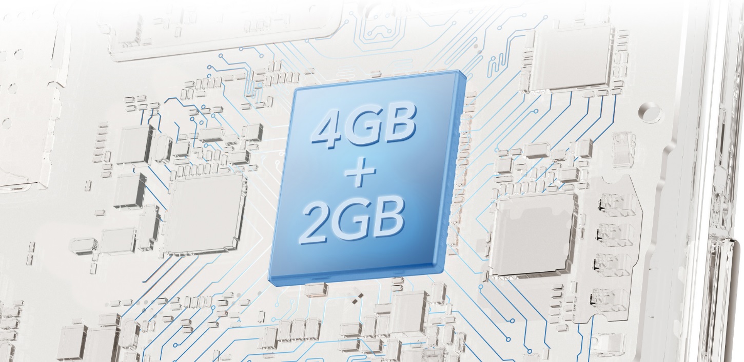 Mobilní telefon HONOR X7 4128GB stříbrný