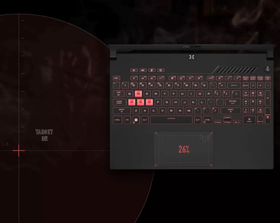 Asus TUF Gaming A15FA507R76800H156''''FHD16GB1TB SSDRTX 3070W11HGray2R