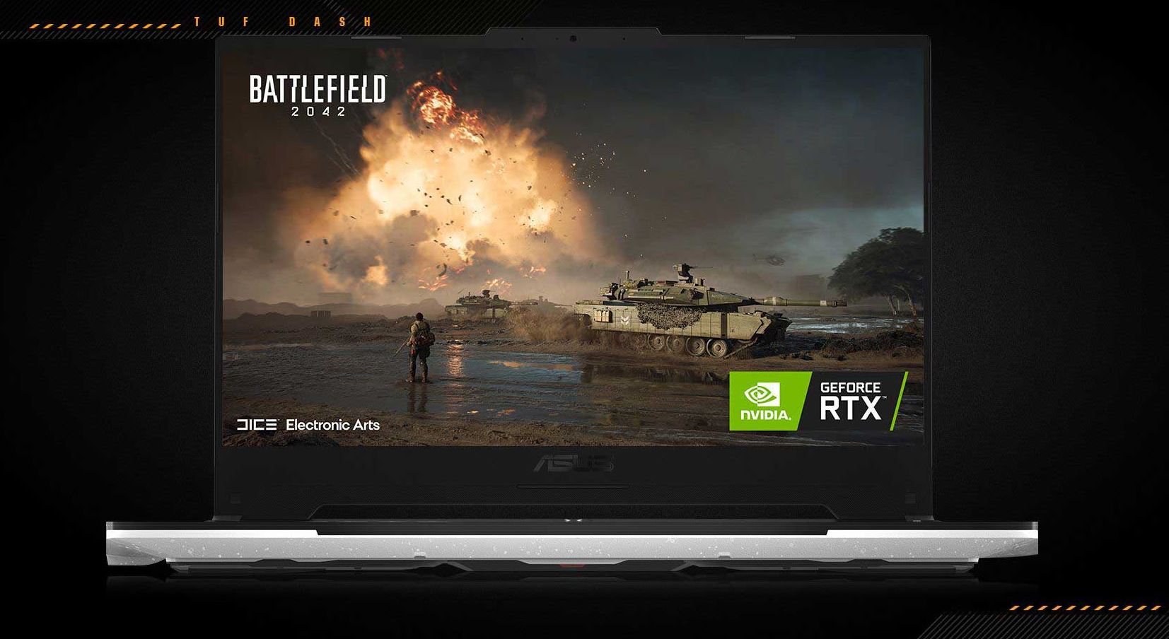 Herní notebook ASUS TUF Dash F15 2022 černý