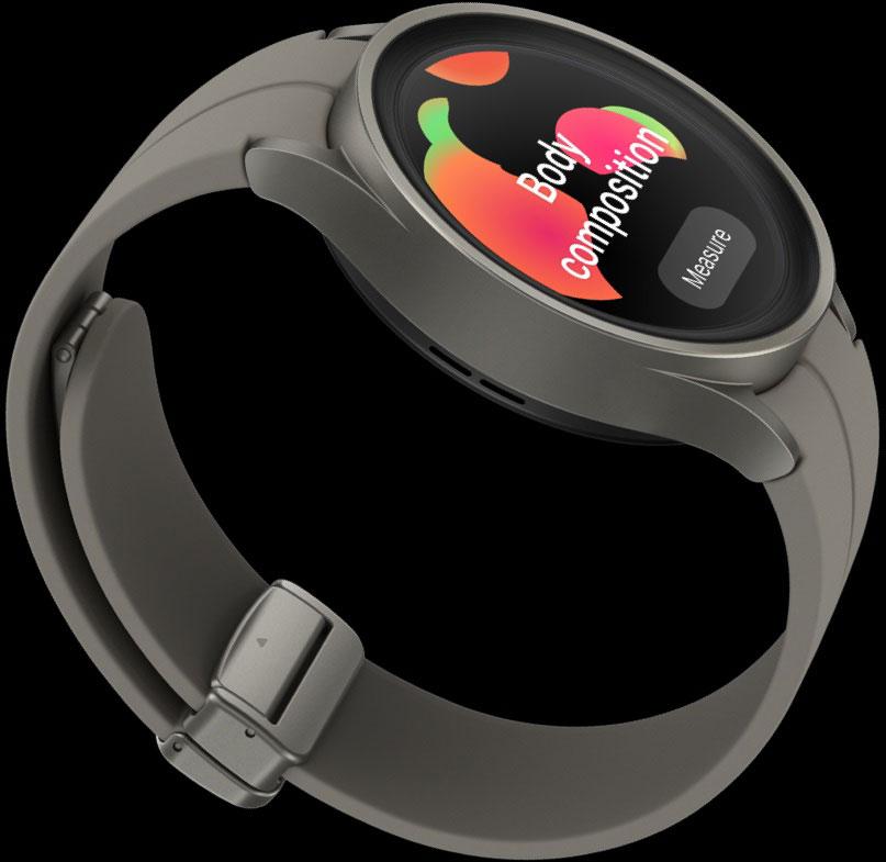 Chytré hodinky SAMSUNG Galaxy Watch 5 Pro 45mm černé Black