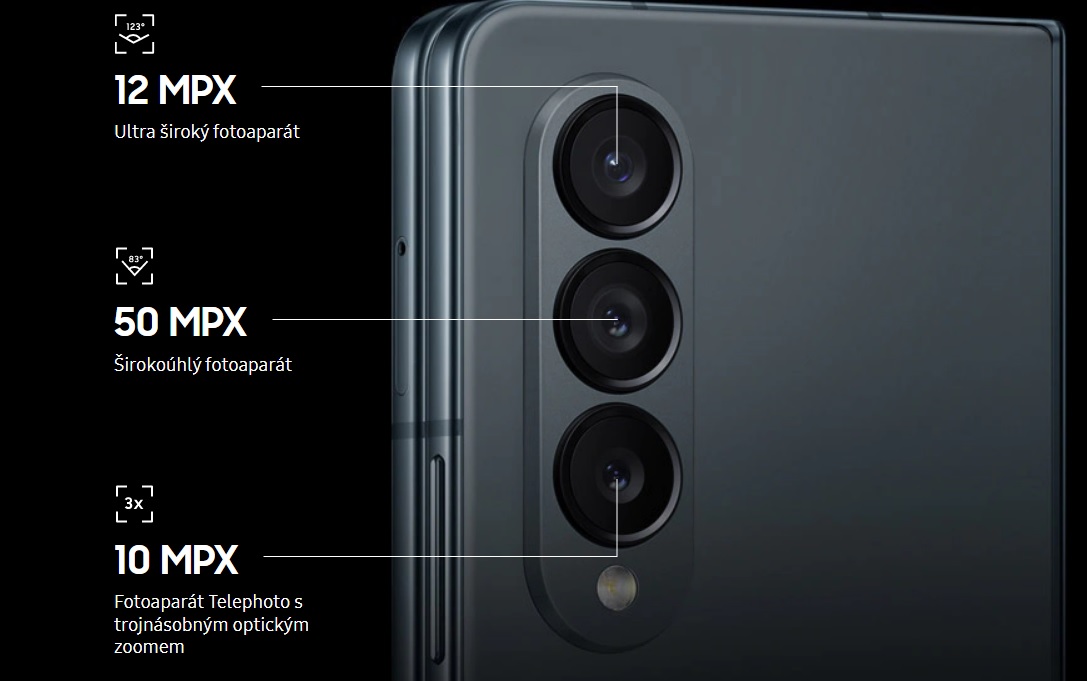 Mobilní telefon SAMSUNG Galaxy Z Fold 4 256GB černý black