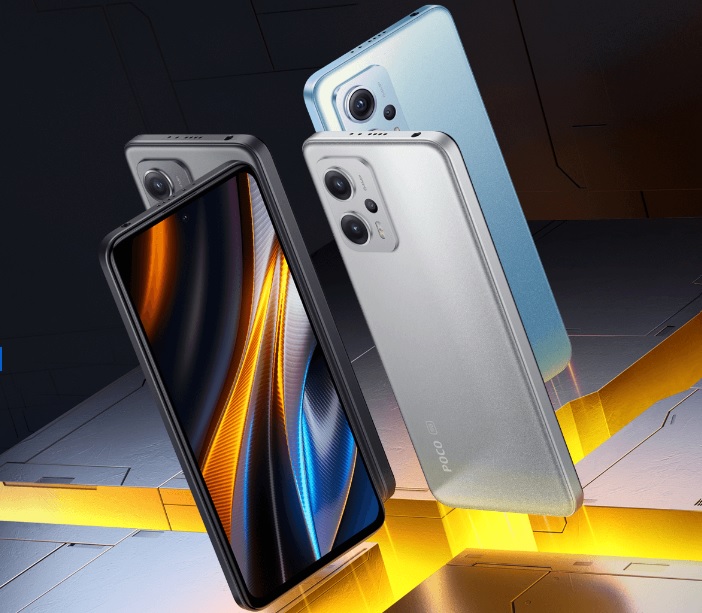 Mobilní telefon POCO X4 GT 8GB256GB stříbrný silver