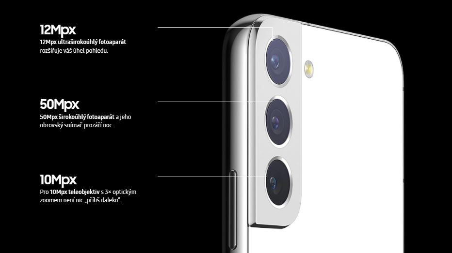 Mobilní telefon SAMSUNG Galaxy S22 8GB128GB fialový purple