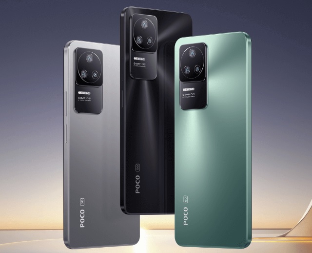 Mobilní telefon POCO F4 8GB256GB stříbrný silver