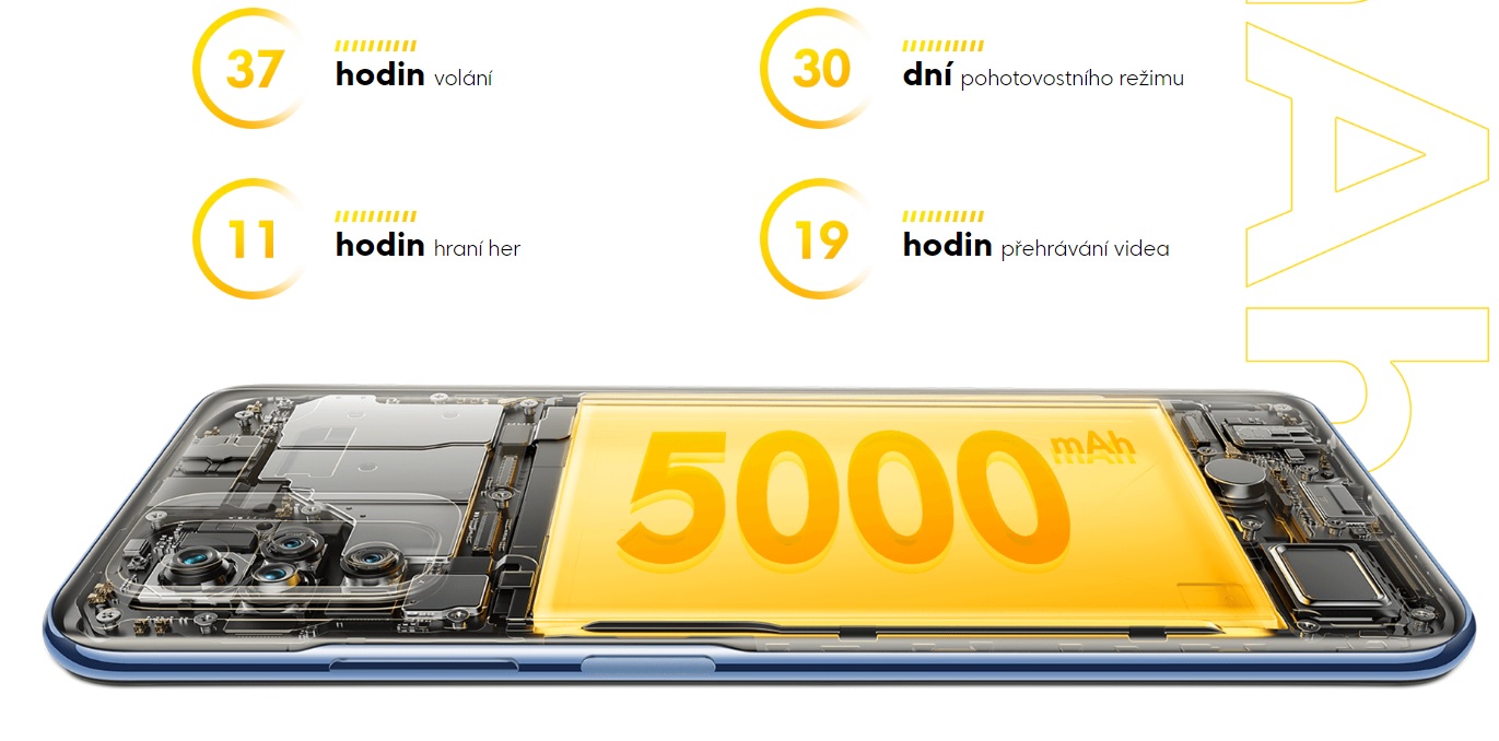 Mobilní telefon POCO M5s 6GB128GB šedý gray