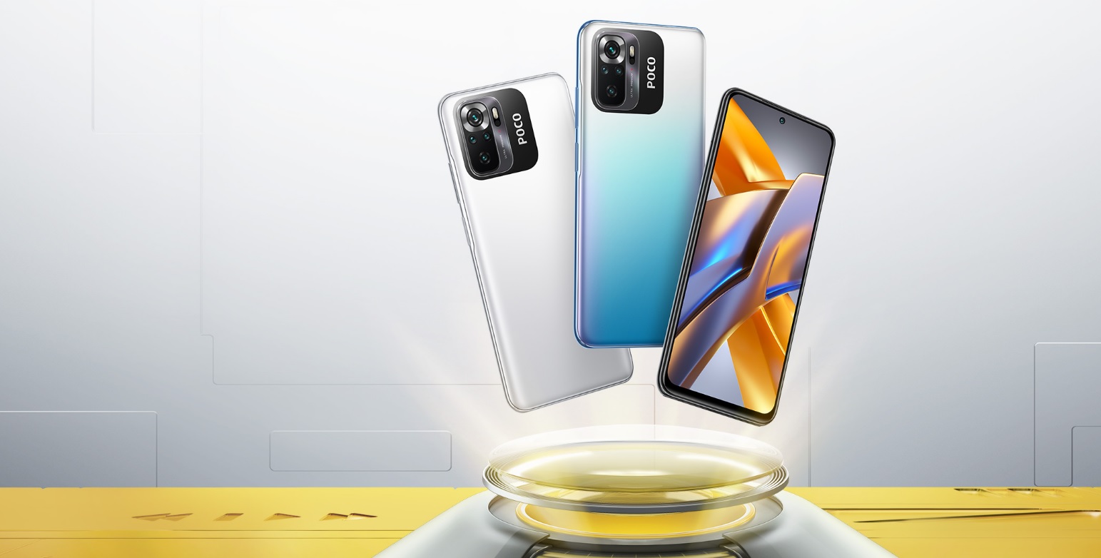 Mobilní telefon POCO M5s 6GB128GB modrý blue