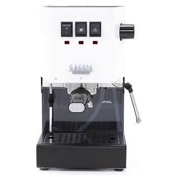 Pákové espresso GAGGIA Classic plus white espresso