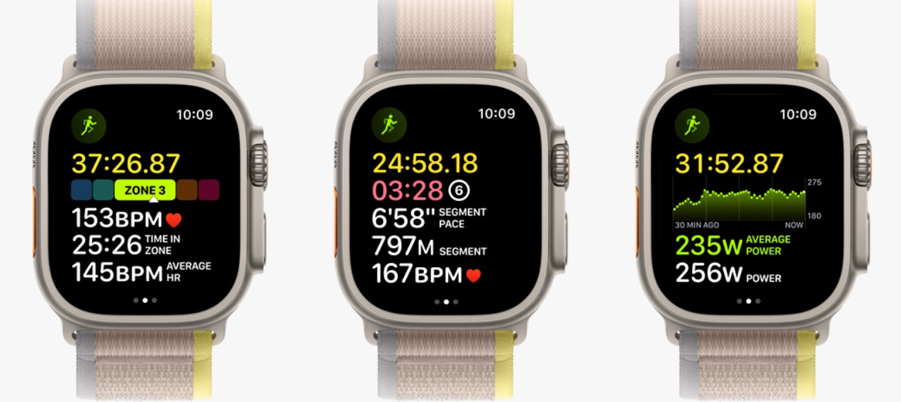 Chytré hodinky APPLE Watch Ultra GPS + Cellular 49mm Titanium Case with Green Alpine Loop  Large