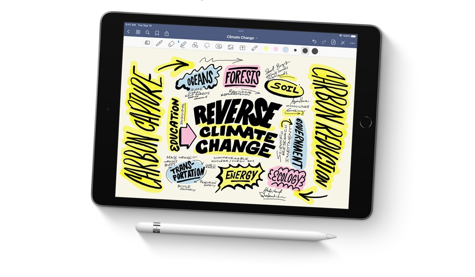 Tablet APPLE iPad 102'' WiFi stříbrný silver