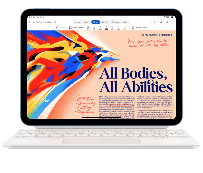 Tablet APPLE iPad 109'' WiFi + Cell modrý blue