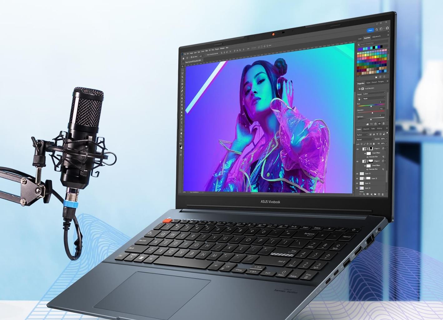 Notebook ASUS Vivobook Pro 15 K6502 stříbrný silver