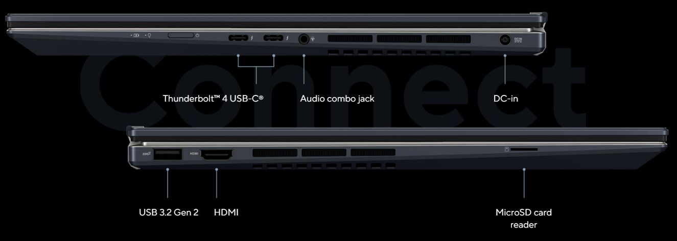 Notebook ASUS Zenbook Pro 15 Flip OLED černý black