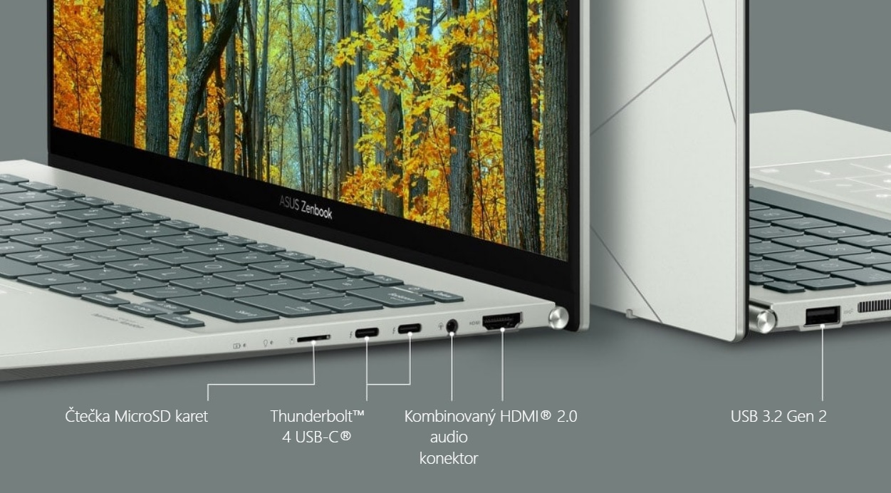 Notebook ASUS Zenbook 14 OLED modrý blue