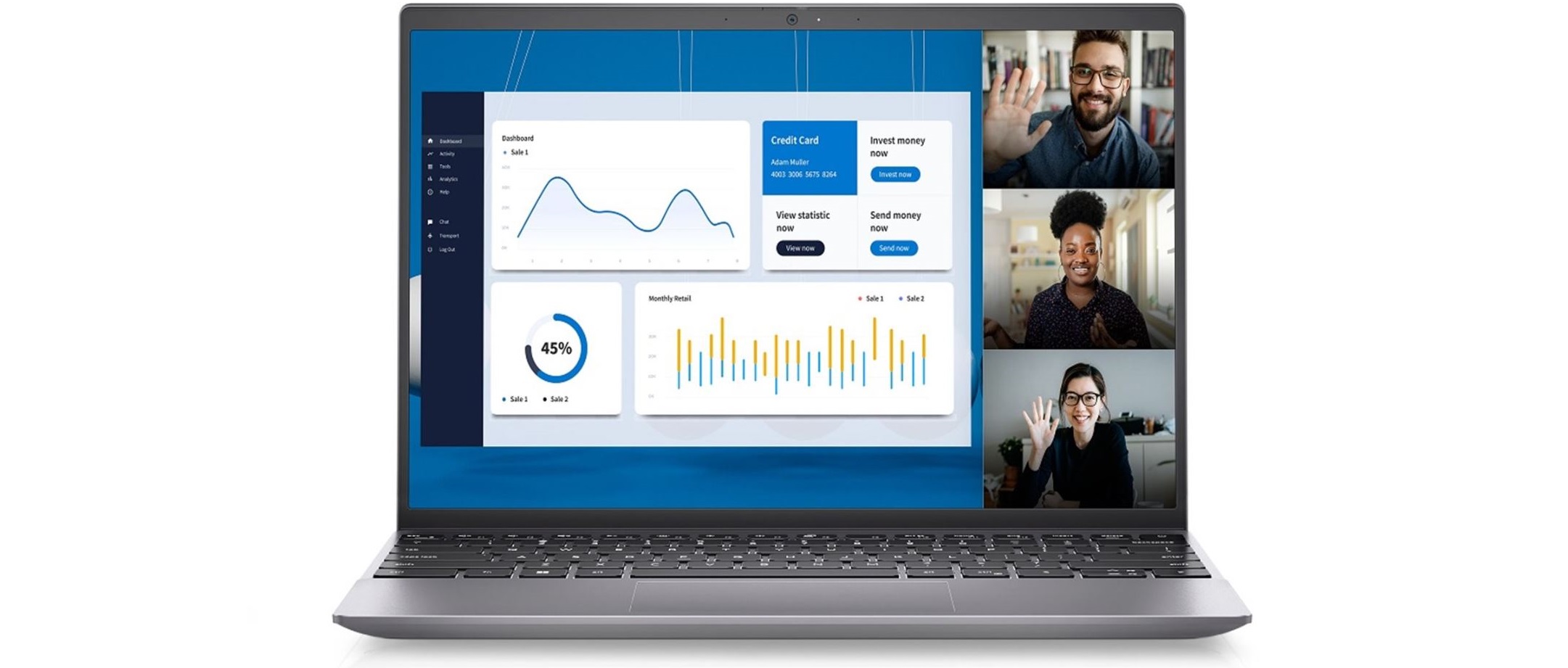 Notebook DELL Vostro 5320 šedý gray