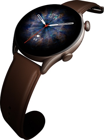 Chytré hodinky AMAZFIT GTR 3 Pro hnědý brown