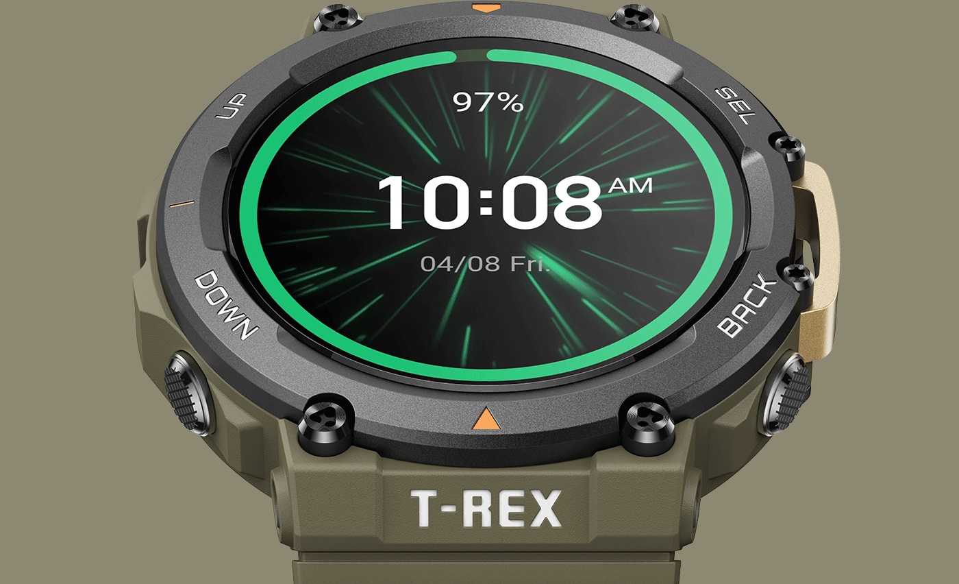 Chytré hodinky AMAZFIT TRex 2 Ember Black