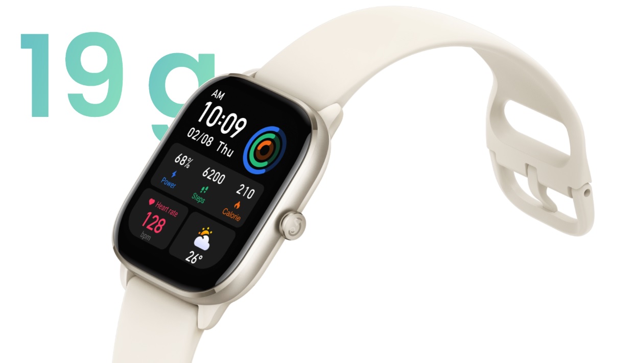 Chytré hodinky AMAZFIT GTS 4 Mini PinkSport BandPink