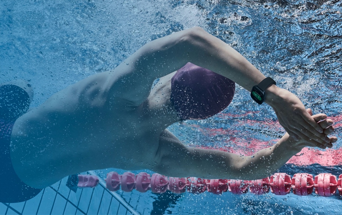 Chytré hodinky AMAZFIT GTS 4Rosebud PinkSport BandPink