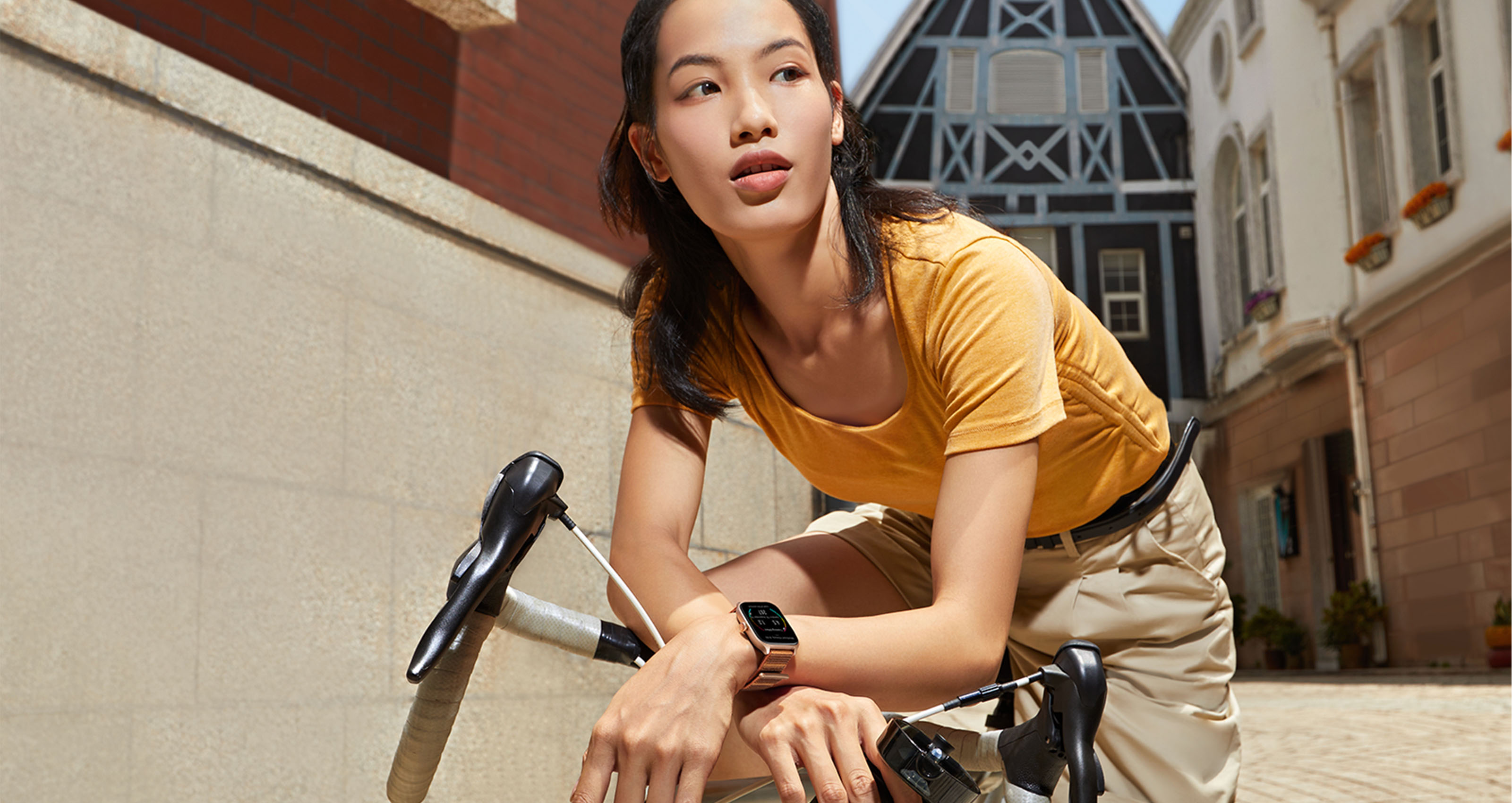 Chytré hodinky AMAZFIT GTS 4Rosebud PinkSport BandPink