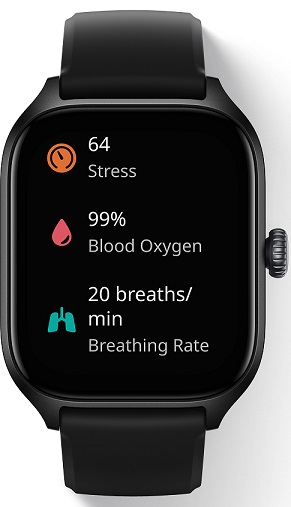 Chytré hodinky AMAZFIT GTS 4Rosebud PinkSport BandPink