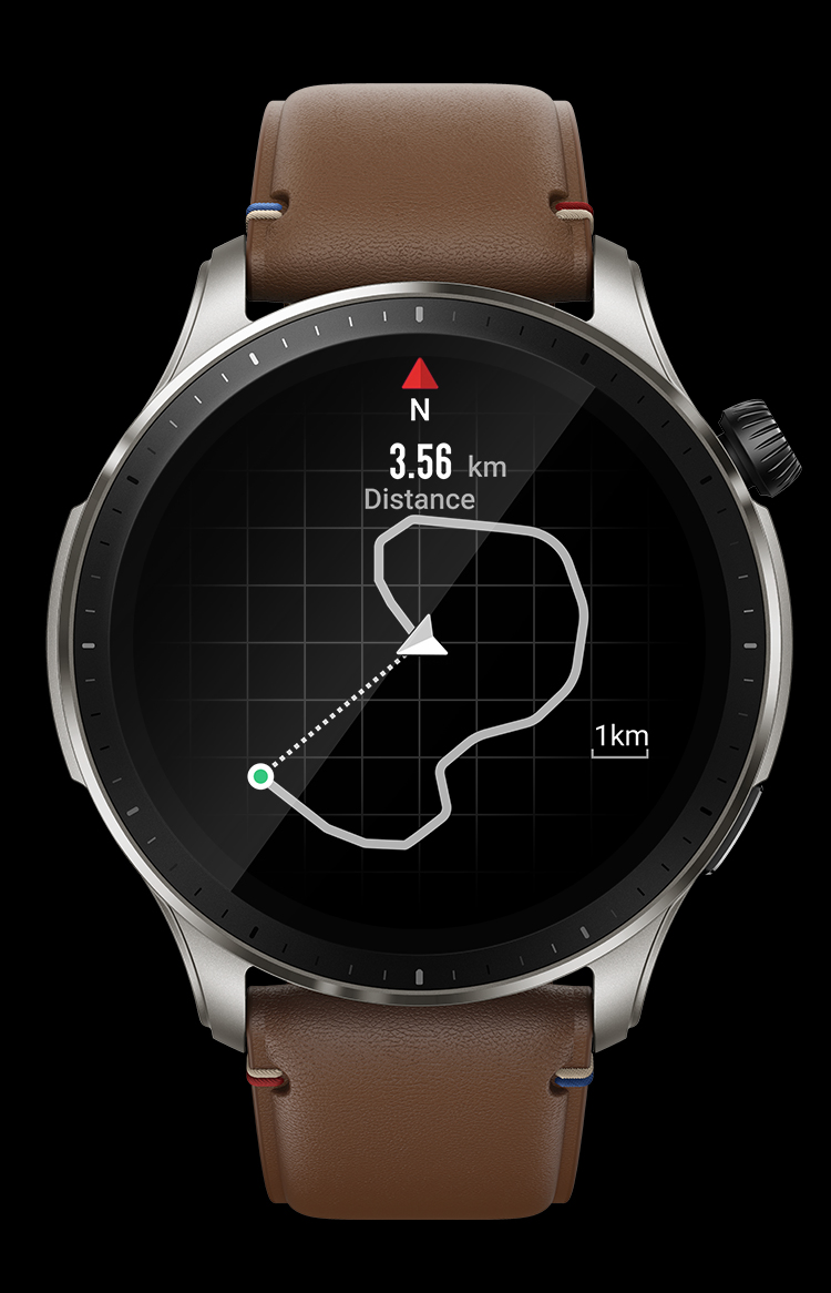 Chytré hodinky AMAZFIT GTR 4Superspeed BlackSport BandBlack