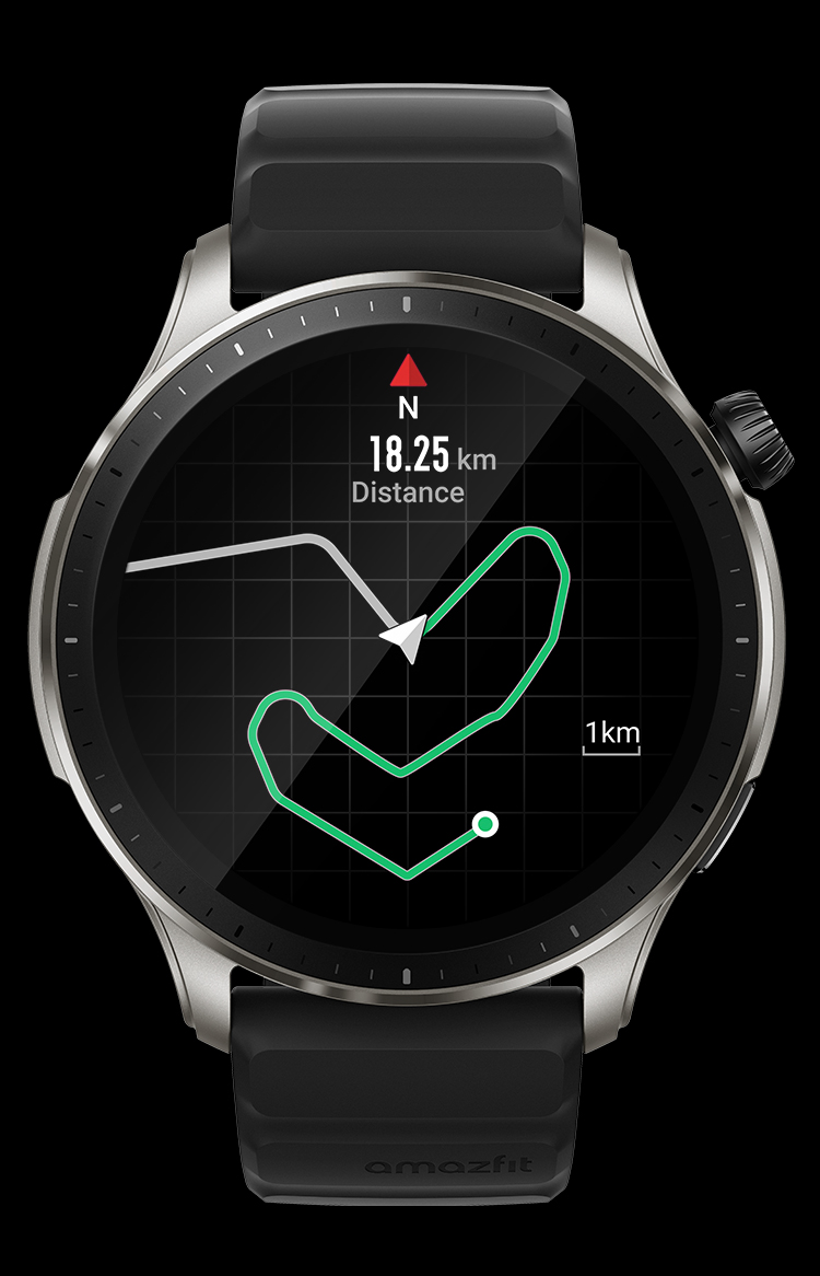 Chytré hodinky AMAZFIT GTR 4Racetrack GreySport BandGray