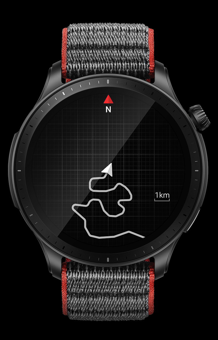 Chytré hodinky AMAZFIT GTR 4Racetrack GreySport BandGray